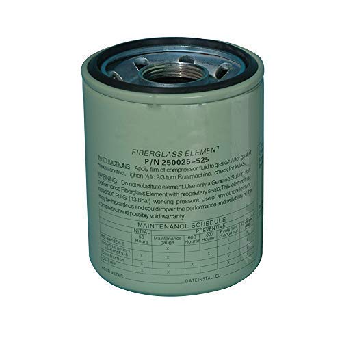 250025-525 Filter za rashladno sredstvo za ulje za zamjenski dijelovi kompresora zraka 3003201468 02250054-605 P176325