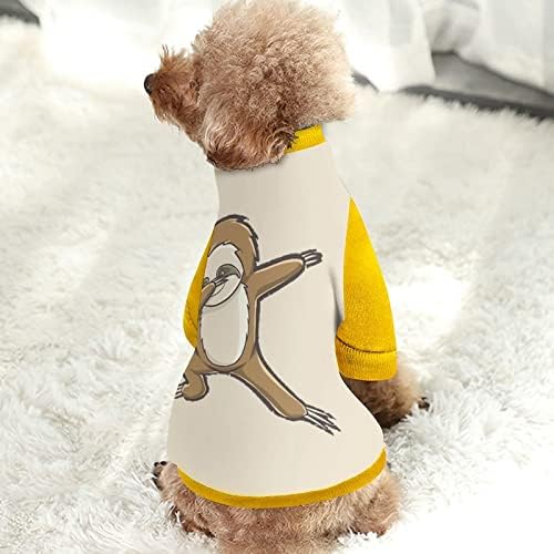 Smiješno udubljenje s tiskanim majicom za kućne ljubimce s kombinezonom pulovera za pse za pse mačke s dizajnom