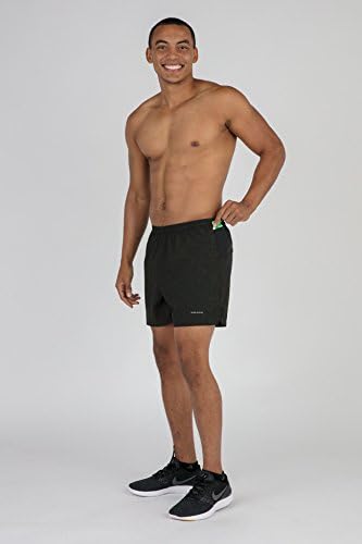 Boa mens 2-n-1 rastezanje 5 izdržljivog ultra trčanja kratkih hlača