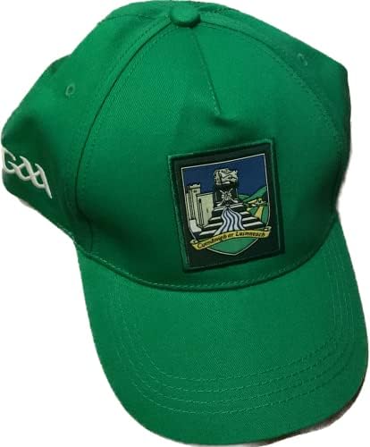 Limerick Službeni GAA Ireland County County Green Retro Style Baseball CAP Šešir vrlo rijetka ograničena zaliha