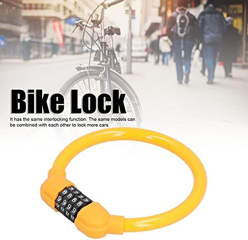 JOPWKUIN Anti Anti krađa, četveroznamenkaste lozinke za zaključavanje biciklističkog kabela s 4 -znamenkastim lozinkama Tehnologija