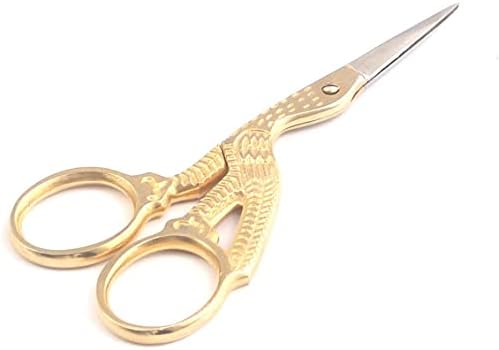 Odontomed2011 Klasični kovani Spork Expoiding Scissors 3,5 inča, zlato pozlaćeno