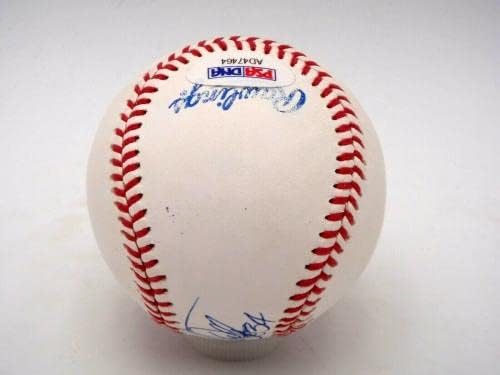 Kirby Puckett 34 PSA/DNK potpisana 1991. Svjetska serija bejzbol Autografirani autogramirani bejzboli s autogramima