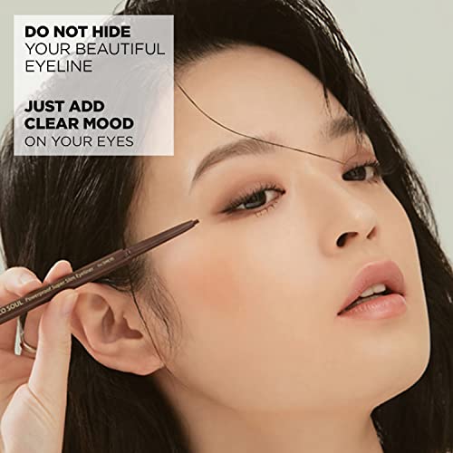 Superfina olovka za oči-gel olovka za oči protiv razmazivanja-Mikrotočni vrh-visoko pigmentirana i dugotrajna šminka za oči glatko