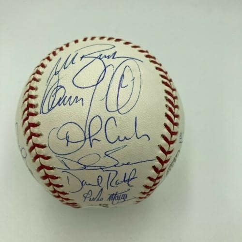 Prekrasna 2004. godine Boston Red Sox World Series Champs ekipa potpisala je W.S. Baseball JSA - Autografirani bejzbol