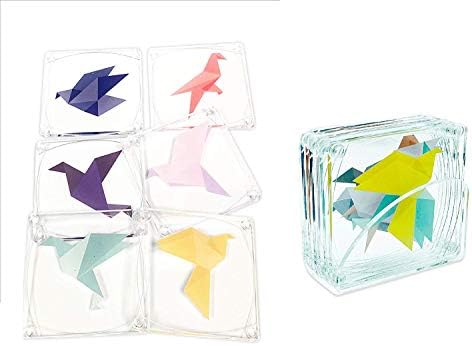 Dizajn ideje - origami Akrilna dizalica od 3,5 inča-razni stalci s prozirnim akrilnim postoljem