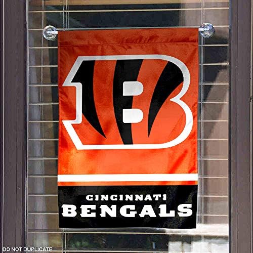 Cincinnati Bengals dvostrana vrtna zastava