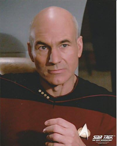 Star Trek Sljedeća generacija TNG Patrick Stewart 8x10 inča fotografija