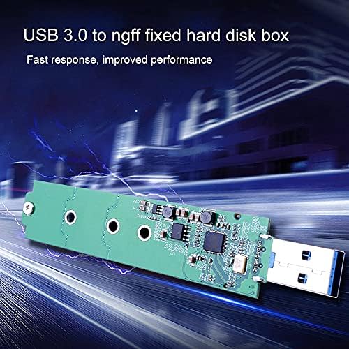 Konektori USB 3.0 HDD slučaja tipa -A do M.2 SATA SSD Vanjsko kućište Rastegnuti čep za NGFF M2 2230 2242 2260 2280 Okvir Adapter za