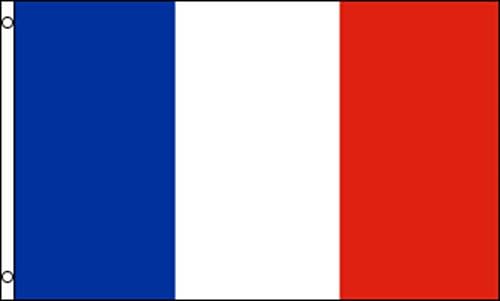 Nylon France, 3'x5 'najlon 210d-s zastava