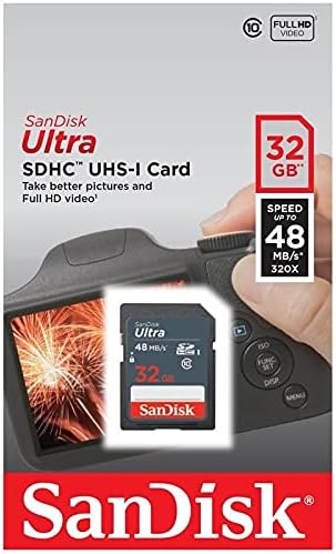 Memorijska kartica SanDisk Ultra 32 GB SDHC UHS-I klasa 10 brzine do 48 MB/s SDSDUNB-032G u paketu s мультикарточным čitatelja GoRAM