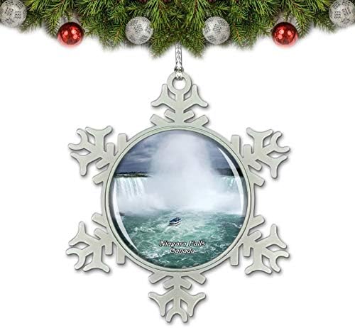 UMSUFA Kanada Niagara Falls božićni ukras ukrasa drveća Kristalni metalni suvenir poklon
