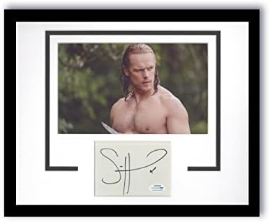 Sam Heughan Outlander s autogramom i natpisom na uokvirenim fotografijama 11.