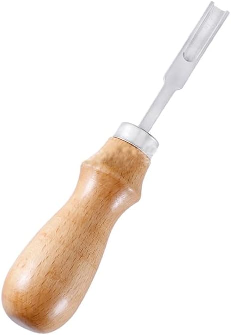 Drvena ručka francuskog stila kože kože kože kože kože rezanje rezanja za skidanje alata za obrt kožni alat | rezanje | -