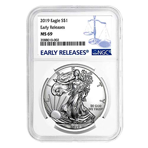 2019. Američki Silver Eagle rano izdaje $ 1 MS-69 NGC