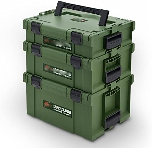 TJLSS hardver Alatbox Plastična debela komposabilna kofera Electricer Carpenter Electric Electric Buncin kutija kutija za automobil
