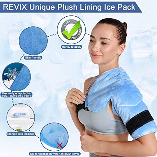 Revix omotač paketa za gležanj za ozljede za višekratnu upotrebu i revizovanje ramena gel led omot