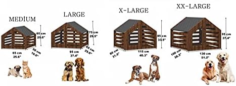 Moderna kuća za pse, drvena kuća za kućne ljubimce, pseći krevet, sanduk za pse, uzgajivačnica za pse, kućna kuća, kućna kuća, kućni