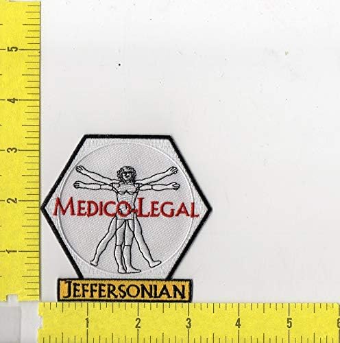 Kosti televizijska serija medico legal Jeffersonian institution logo željezo na zakrpi mn
