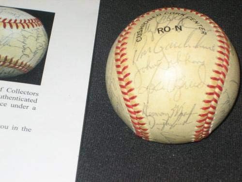1984. Mets tim potpisao je autogramirani onl feeney bejzbol staub + psa/dna loa - autogramirani bejzbols