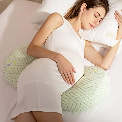 Jastuci za trudnoće za trudnice, meki jastuk za rođenje za spavanje, jastuk za jastuk za trudnoću za leđa, nogu i trbuh odvojivi i