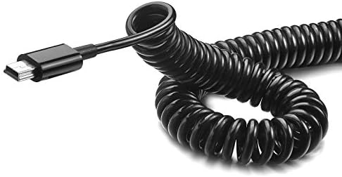 Produžni opružni spiralni kabel od 2.0 do 10-105 inča od priključka Tipa A. M. do standardnog priključka A. M. spiralni fleksibilni
