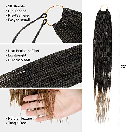 32 inča 2 pakiranja od 2 inča od 2 inča tkanje kukičane kose kutija za kukičanje pletenice za kosu Mambo uvijanje tkanje prethodno