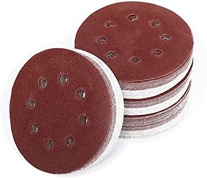 Sander brusnog papira 100 5-inčni 125 mm 8-rupa okrugli brusni diskovi za brušenje 40-2000, koristi se za odabir diskova za brušenje