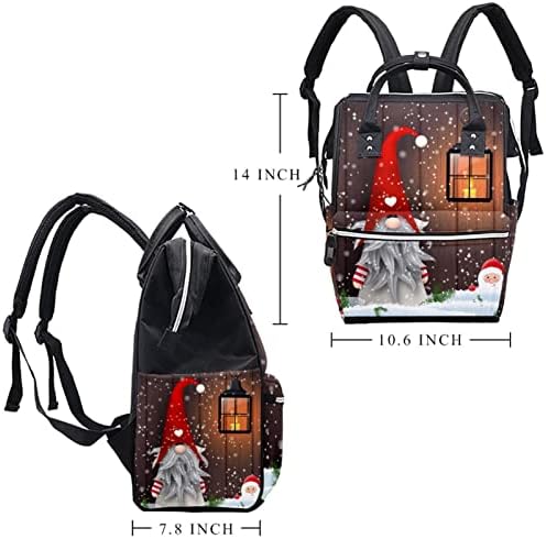 Guerotkr putuju ruksak, vreća pelena, vrećice s pelena s ruksacima, Djed Mraz Sretan Božić