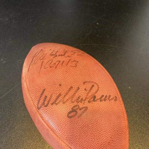 Reggie White & Willie Davis Packers potpisali su Wilson NFL Game Football JSA COA - Autografirani nogomet