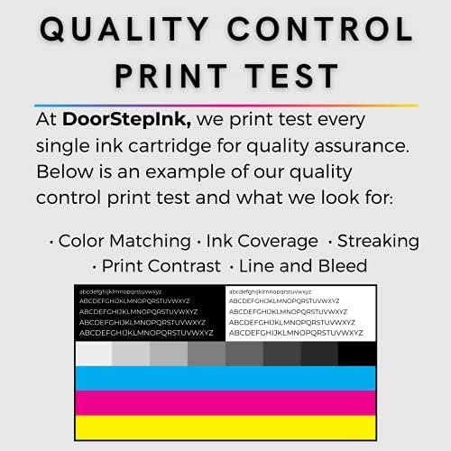 DoorStepInk Remanufactured Ink Cartridge Replacements for HP 56 & HP 57 2 Black 1 Color 3 Pack for Printers HP DeskJet 450cbi, 450ci,