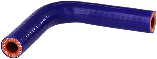 990-044-plavo silikonsko visokotemperaturno 4-slojno ojačano Spojno crijevo s koljenom od 90 stupnjeva, maksimalni tlak od 100 psi,