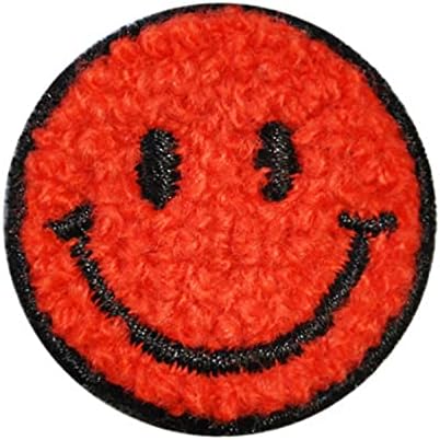 Ixueyu osmijeh zakrpa za lice crtani izvezeni applique Iron šivanje na flasteru blistavi okrugla značka za DIY zanatski odjeća haljina