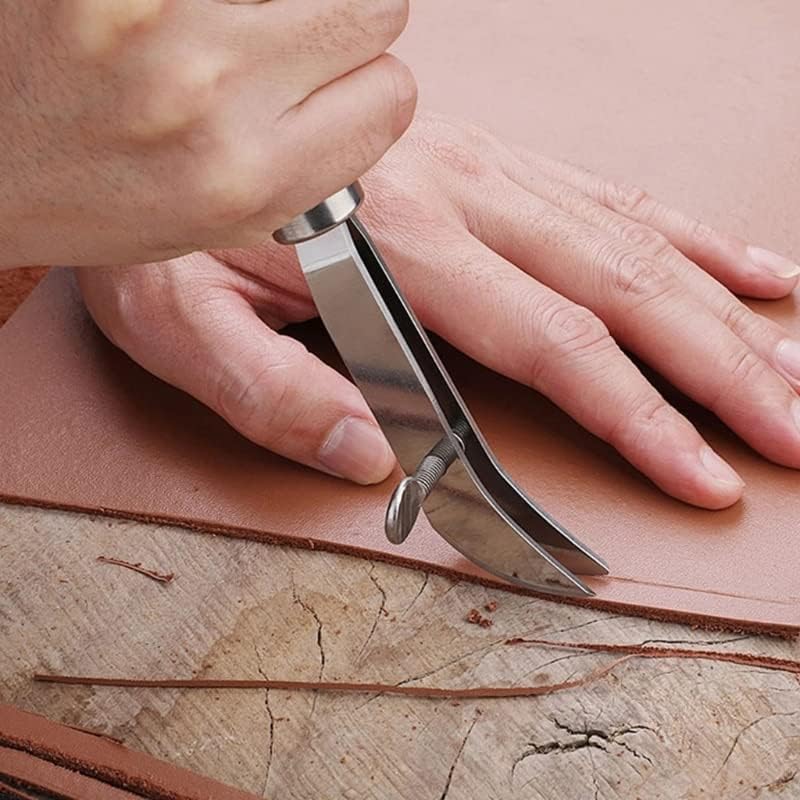 Premium koristan kožni rub za rub podesivi podesivi vanjski rub za skidanje alata za skidanje Profesionalne ručke kože Kožni su alati