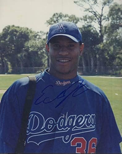 Edwin Jackson Los Angeles Dodgers potpisao je Autographed 8x10 Fotografija W/CoA - Autografirane MLB fotografije