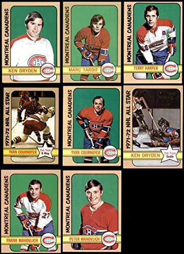 1972-73 Topps Montreal Canadiens Team Set Montreal Canadiens Ex+ Canadiens