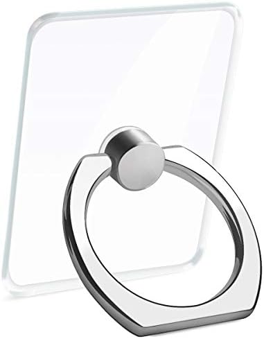 Prozirni držač prstena za mobitel, rotirajući za 360 stupnjeva, držač prstena za prste držač prstena za tablete za tablete