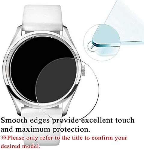 Synvy [3 pakiranje] Uzvani stakleni zaštitnik zaslona, ​​kompatibilan s Casio G-Shock GF-8251K-7JR 9H Film Smartwatch Smart Watch Protectors