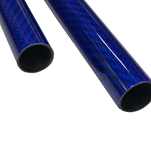 Cijevi od ugljičnih vlakana - Plava-16 mm 14 mm 500 mm - šuplje šipke od ugljičnih vlakana-sjajne cijevi od karbonskih vlakana-Cijevi