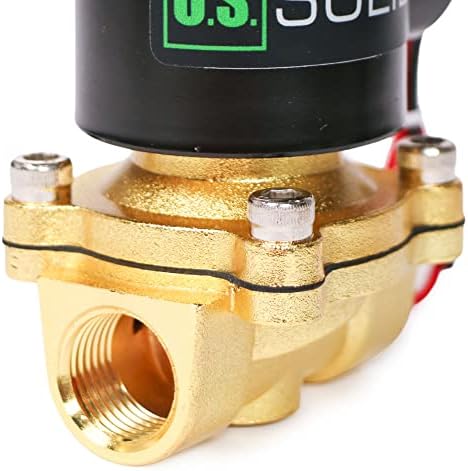 Čvrsti solenoidni ventil SAD-a-solenoidni ventil od legure cinka 1/2 12VDC, brtva