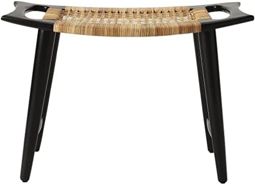 Stolica za sjedenje tvrtke Aboud-Ebanovina/ pletena trska od ratana