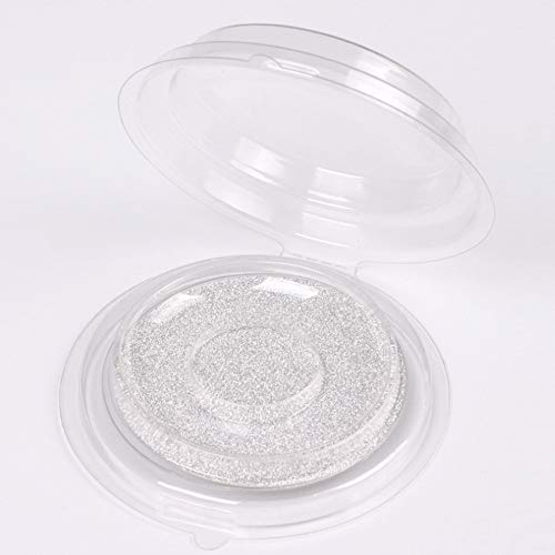 Kehuashina 100pcs jednokratna prazna čista okrugla lažna futrola za skladištenje kozmetičke kutije za pohranu alat za šminkanje očiju