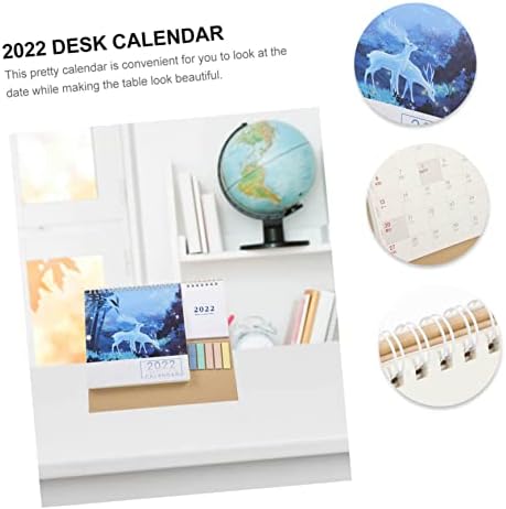ABAOdam džepni kalendar kalendara uredskog stola Dekor Dekor za trčanje Dekor Dekor Dekoracija 2022 Stand up kalendar 2022 kalendar