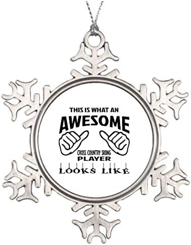 Buckie Iy Personalizirani ukras za božićno drvce Ovo je fenomenalno cross country skijanje personaliziranih božićnih ukrasa