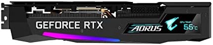 Gigabyte Aorus GeForce RTX 3070 Master 8G Grafička kartica, 3x Fanovi Windforcea, 8GB 256-bitni GDDR6, GV-N3070AORUS M-8GD Video kartice