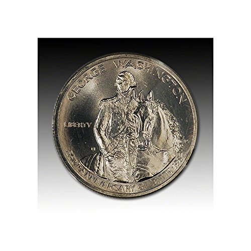 1982. S Usgodni necirkulirani srebrni pola dolara George Washington 50C OGP US MINT DOKAZ DCAM US MINT