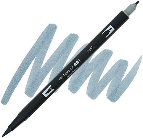 American Tombow Dual četkica olovka skupno N52 Cool Grey