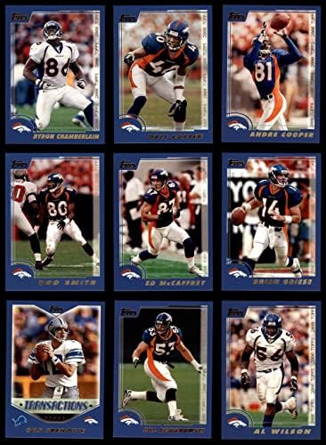 2000 Topps Denver Broncos Team Set Denver Broncos NM/MT Broncos